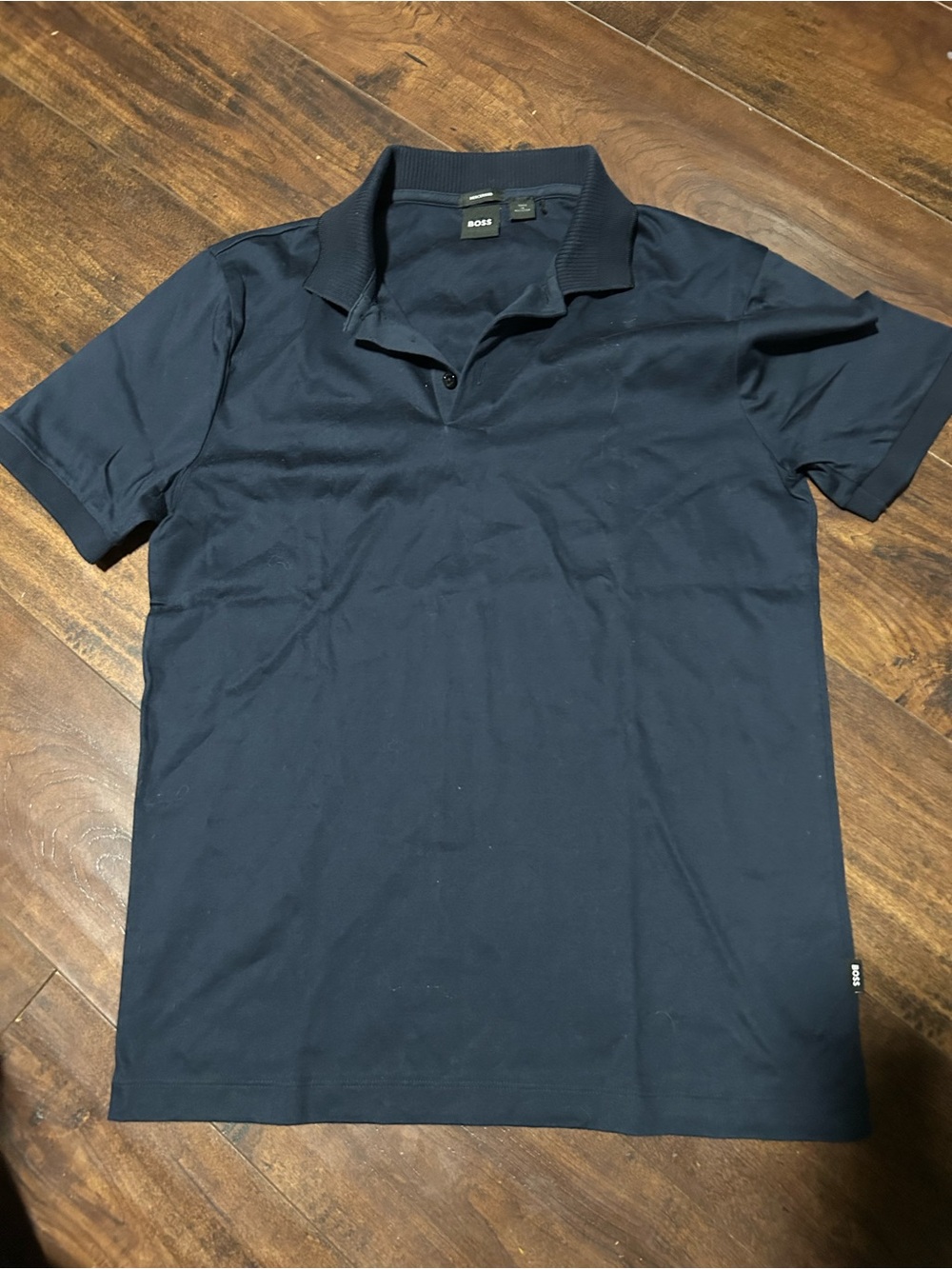 BOSS Men's Dark Navy Polo Shirt